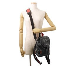 Christian Louboutin Explorer Funk Studded Backpack, Small, 3215038, Blac #QYAADZ