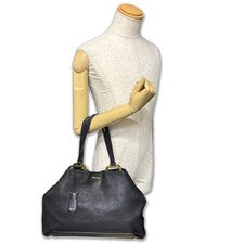 Miu Miu 5BG002 Madras Black Tote with Pouch MBZ954