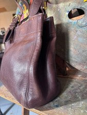 Old Coach Tote Bag 4157 Soho Dark Brown #QY25S3