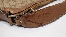 GUCCI Sukey Canvas Handbag Beige #QYDYW1