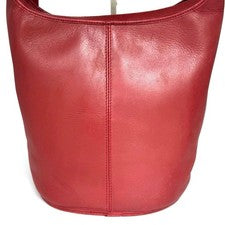 COACH Color: Old Coach Shoulder Bag 101-01 Leather Red #QY2ST5