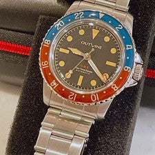 Outline GMT-1950 Pepsi Tic-Tac Watch (Early Model) #QYJB2C