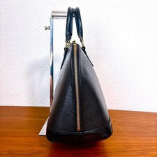 LOUIS VUITTON Epi Alma Handbag, Black #QYDY0Q