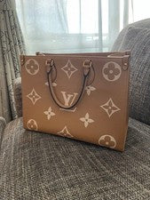 LOUIS VUITTON Bag On the Go LUISVUITTON Beige #QYK6ES