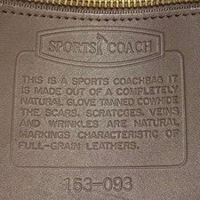 OLD COACH Ergo Shoulder Bag, Brown, Genuine Leather (y2k) #QY5KSG