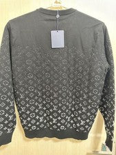 Louis Vuitton Monogram Degrade Crew Neck Knit Sweatshirt L New Unused