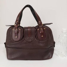 CHLO? Kerala bag, dark brown, with horse charm, in relatively good condi #QYFW5N
