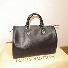 LOUIS VUITTON Epi Leather Mini Boston Handbag Keepall VI0994 Shinjuku Ja #QYCWEF