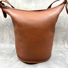 OLD COACH shoulder bag XL USA Brown 9085 #QYEL5U