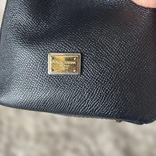 DOLCE&GABBANA handbag, black, Sicily #QY56G0