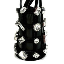 ALEXANDER WANG handbag ROXY rhinestone bejeweled #QYAB5O