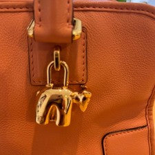 LOEWE Amazona 28 Salmon Pink Leather Women #QYL9VL