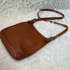 OLD COACH Leather Shoulder Bag with Flap #QY4XXV