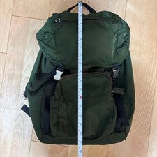 PRADA olive green nylon backpack #QYJY21