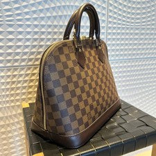 LOUIS VUITTON Alma PM LOUIS VUITTON Damier Ebene Alma #QYDJEL
