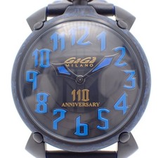 GaGa Milano Manuale 45 Inter Milan 110th Anniversary Model Men's Watch w #QYD2S0