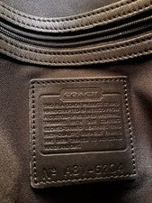 COACH Classic 6204 Neo Duffle Sac Bucket Bag 1998 Black Mexico #QYJQEF