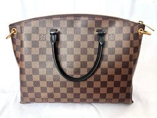LOUIS VUITTON Odeon Tote MM Shoulder Bag with box White #QY2UJC