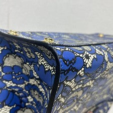 LOUIS VUITTON City Steamer MM LV Flower Lace Leather Handbag #QYCWQZ
