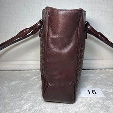 16 Bottega Veneta Tote Bag Handbag Brown Leather #QYGXY9
