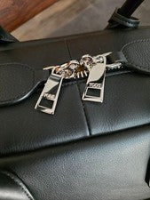 TOD'S Leather Handbag, Black #QYL8JT