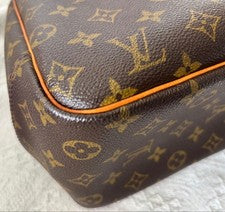 Louis Vuitton Monogram Handbag Deauville LOUIS VUITTON #QYAY81