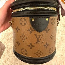 LOUIS VUITTON Cannes Mitzah Save Brown Monogram #QYC7VC