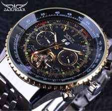Men's high-quality mechanical tourbillon watch, stylish #PG9FLC