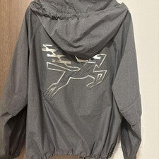 Louis Vuitton 19AW Back Logo Zip Hoodie Charcoal Pre-Owned