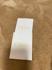 Chloe Paraty Beige Leather Handbag Card Bag Included Women #QYIHIV
