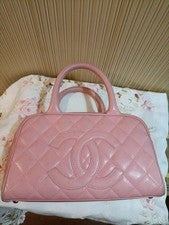 CHANEL Matelassé Mini Boston Bag #QY619Q