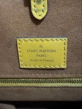 LOUIS VUITTON Monogram Fold Tote Brown #QYIOQE