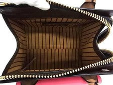 Marni Raw Collection Leather 2-Way Handbag Shoulder Bag #QY1AJS
