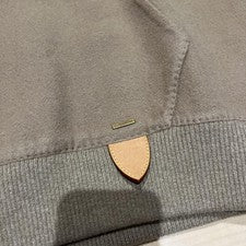 Louis Vuitton Wool Cashmere Double Face Hoodie Brown S Pre-Owned