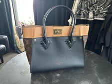 LOUIS VUITTON Black x Camel x Monogram Bag #QY8EMG