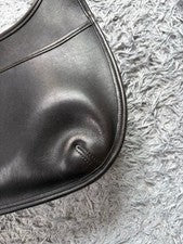 Old Coach Ergo Glovetanned Leather Black Made in USA 9033 #QYKL80