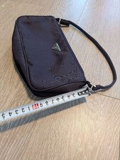 PRADA Nylon Mini Handbag Pouch #QYINH2