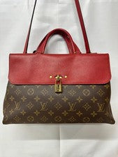 LOUIS VUITTON Monogram Venus 2-Way Handbag, Red #QY3UZA