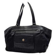 PRADA Prada handbag, leather and nylon shoulder bag #QY5KZQ