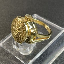 Bucherer Ring Watch, Hand-Wound Gold Finger Watch, Classic, 2512Ss1 #QYAPWR
