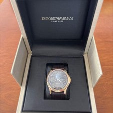 Emporio Armani ARS-3610 Ltd 300 Auto Gold Brown 41.5mm #QYJ3C3