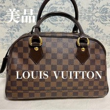 LOUIS VUITTON Damier Duomo N60008 Structured Handbag #QYDR86