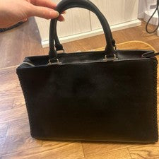 Louis Vuitton handbag, black Very Zip Tote #QY85O6