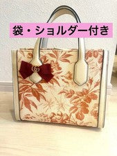 GUCCI Herbarium Tote Bag (Japanese) with shoulder strap. #QYEU0H