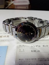 Limited Premium Diamond Watch High-Grade Sapphire Glass Certificate #QYIVI7