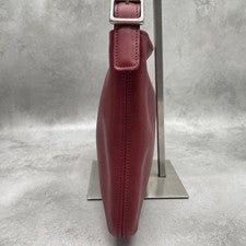 COACH Old Coach Shoulder Bag, Leather, Red, Made in USA y2k #QYGAS1