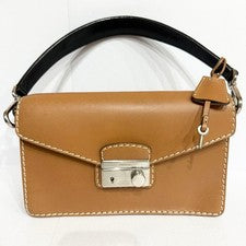 PRADA handbag, clochette style, with key and sound lock. #QY9P6R