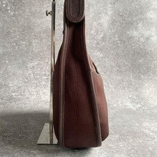 Y2K Old Coach One-Shoulder Bag Ergo Brown Nylon #QYHKZ9