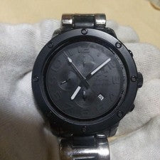 Roen x ES43 Black Men Quartz Watch Japanese Brand #QYKKSF