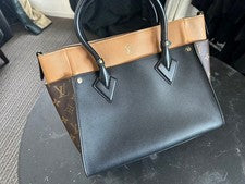 LOUIS VUITTON Black x Camel x Monogram Bag #QY8EMG